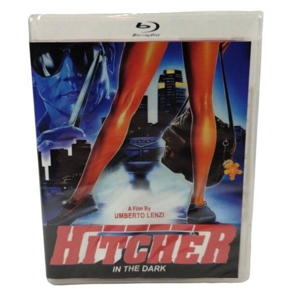 Hitcher In the Dark Remastered 1989 Version BluRay Disc Suspense Thriller - Picture 2 of 4